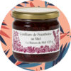 Confiture de framboises au miel
